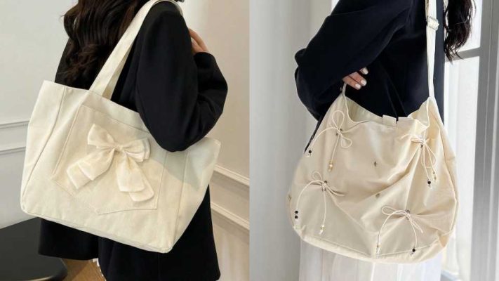 mix đồ với túi tote