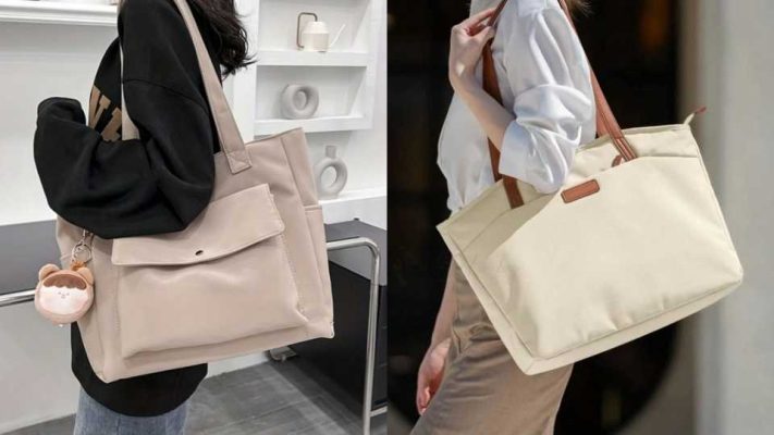 mix đồ với túi tote