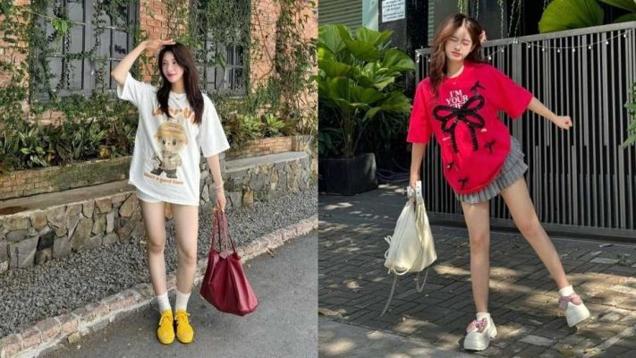 mix đồ với túi tote