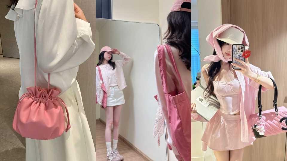 Túi Hồng Phối Đồ Màu Gì