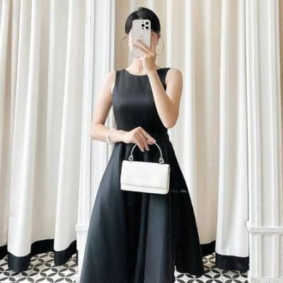 PHỐI TÚI XÁCH VỚI ĐẦM 4